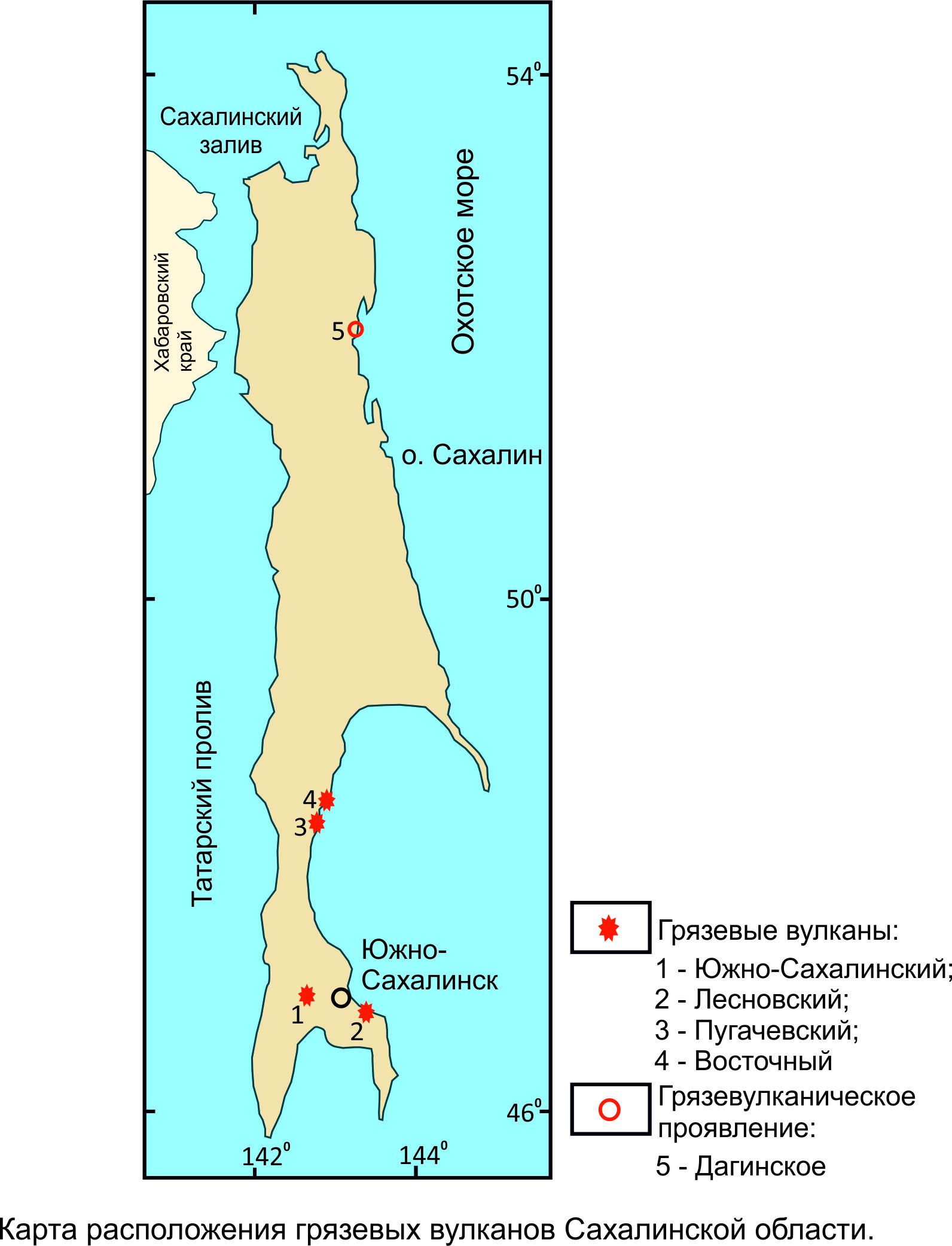 Карта Сахалина карта Сахалина